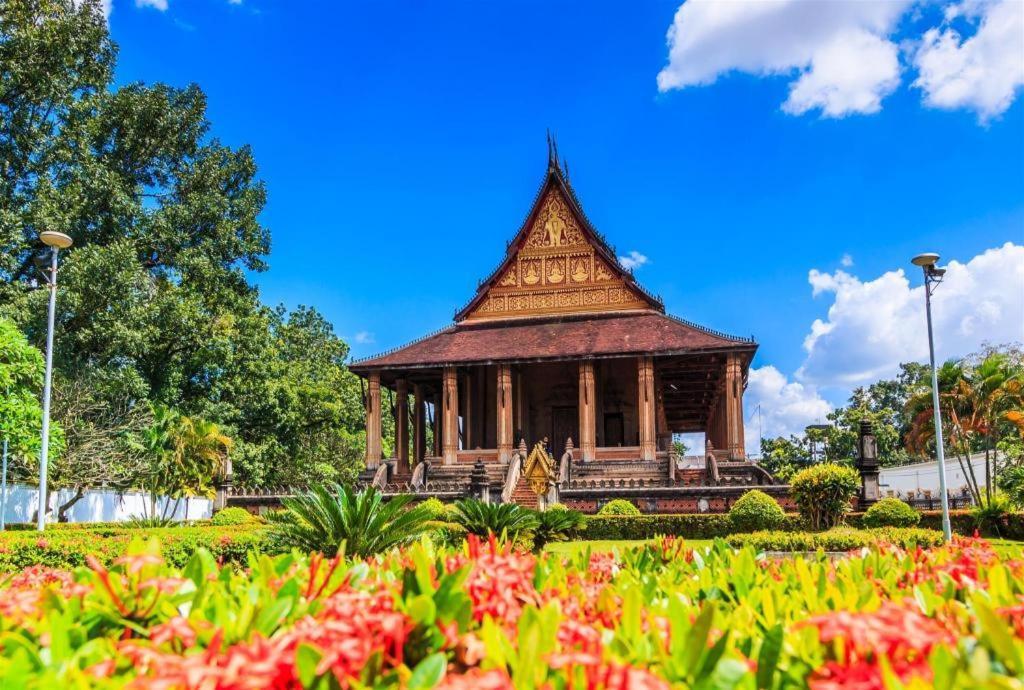 Le Luxe Boutique Hotel Vientiane Eksteriør bilde